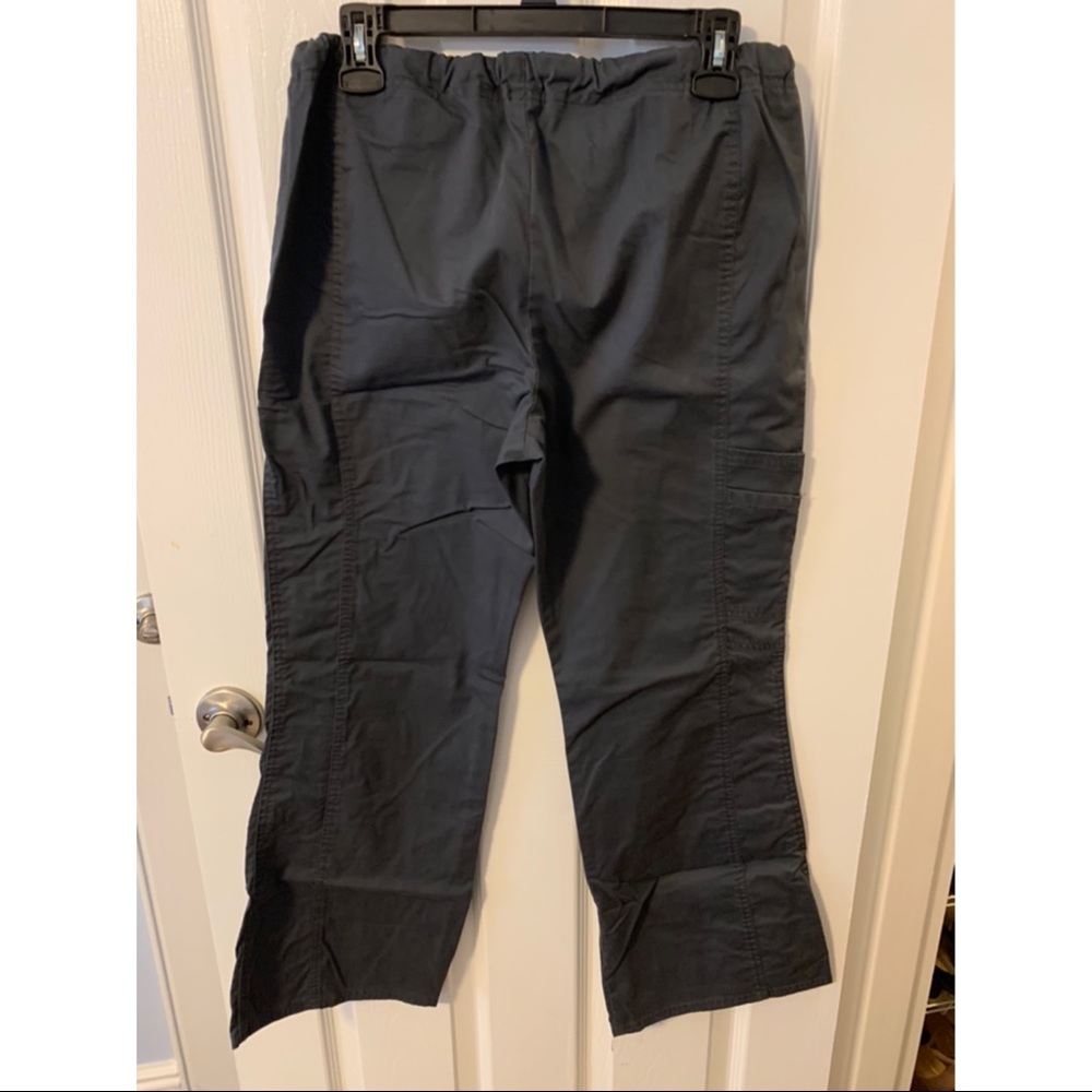 Cherokee Grey Scrub Pants - Picture 2 of 4